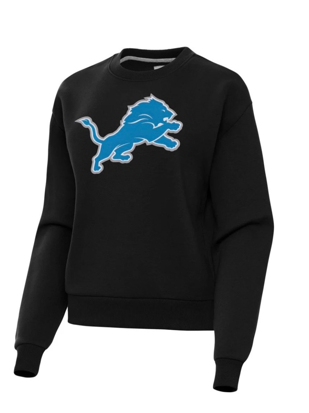 Detroit Lions Black Crewneck Sweatshirt